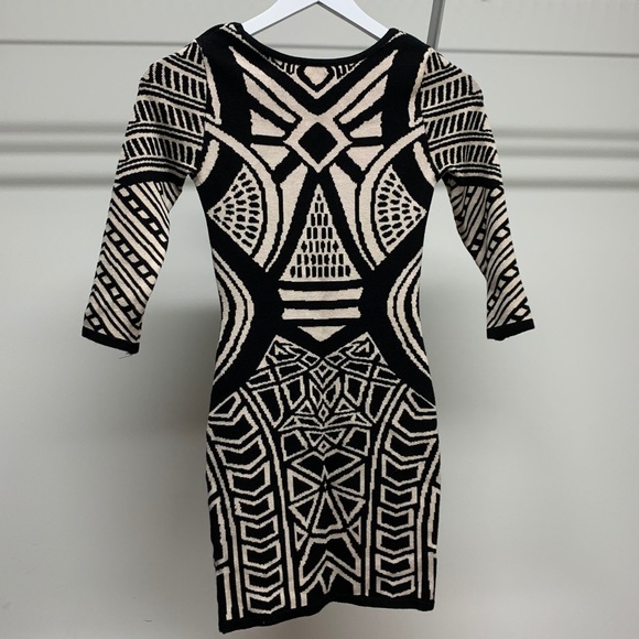 F21 Patterned Jacquard Minidress - Picture 4 of 6